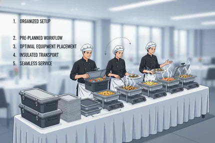Tips for Efficient Catering Service with Equipment