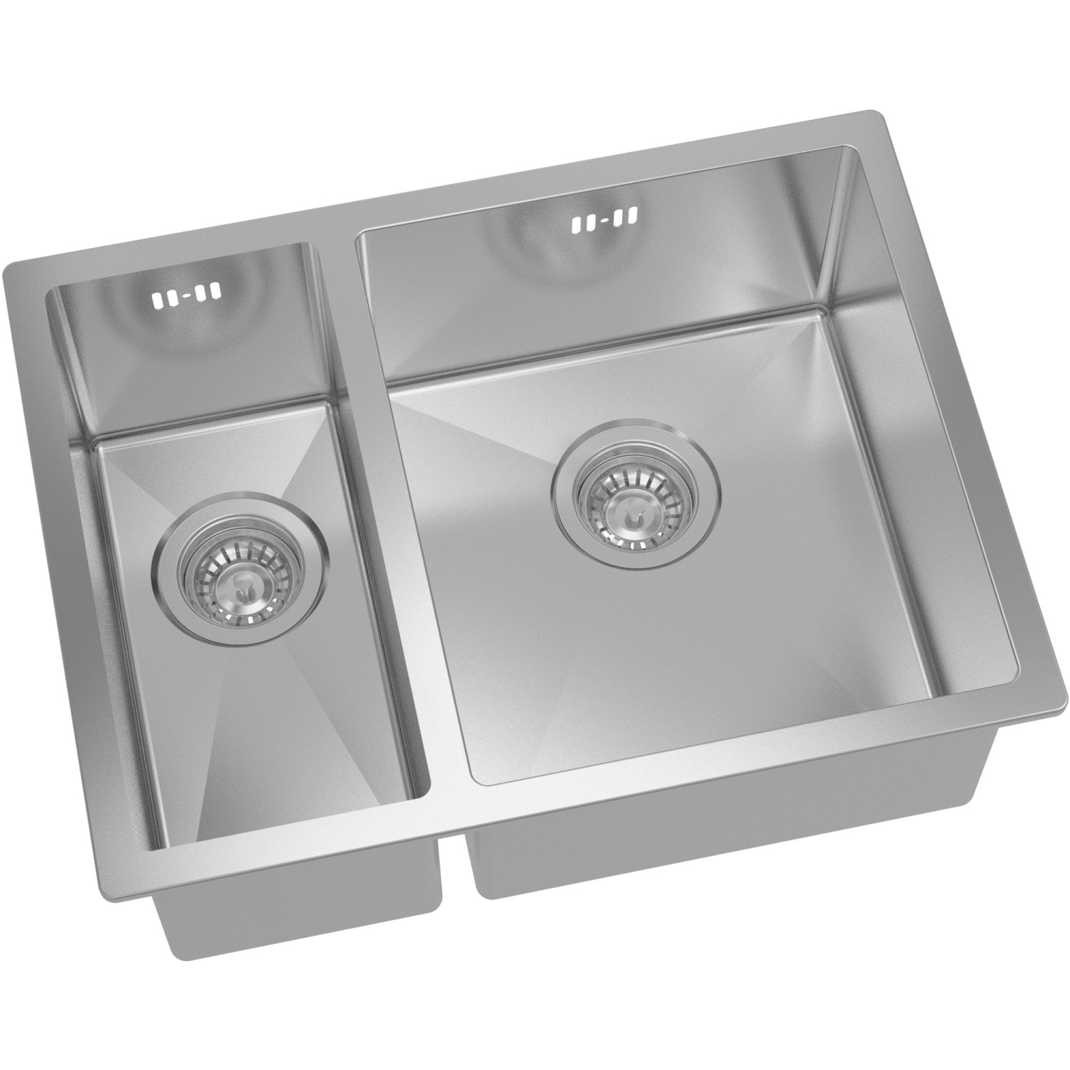 Undermount Double Basin Sink Stainless Steel 810x450x200mm CHMS8145D