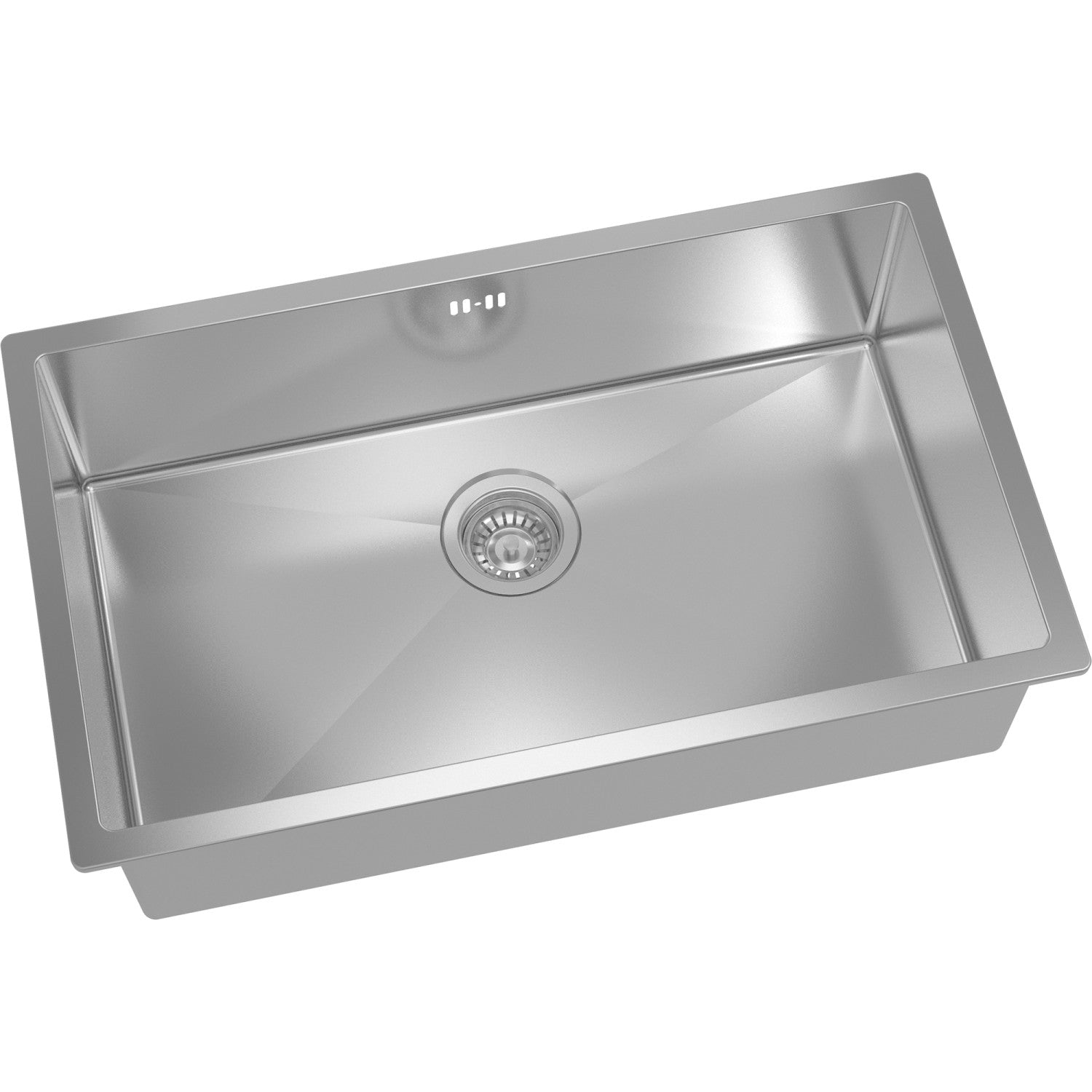 Undermount Single Basin Sink Stainless Steel 810x450x200mm CHMS8145