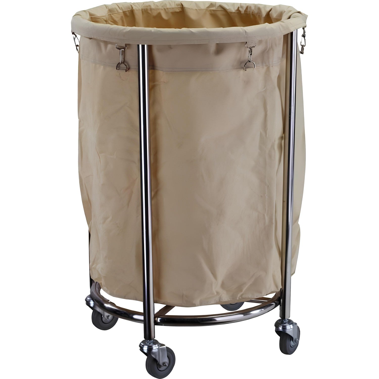Round Linen Trolley 530x530x810mm 19066