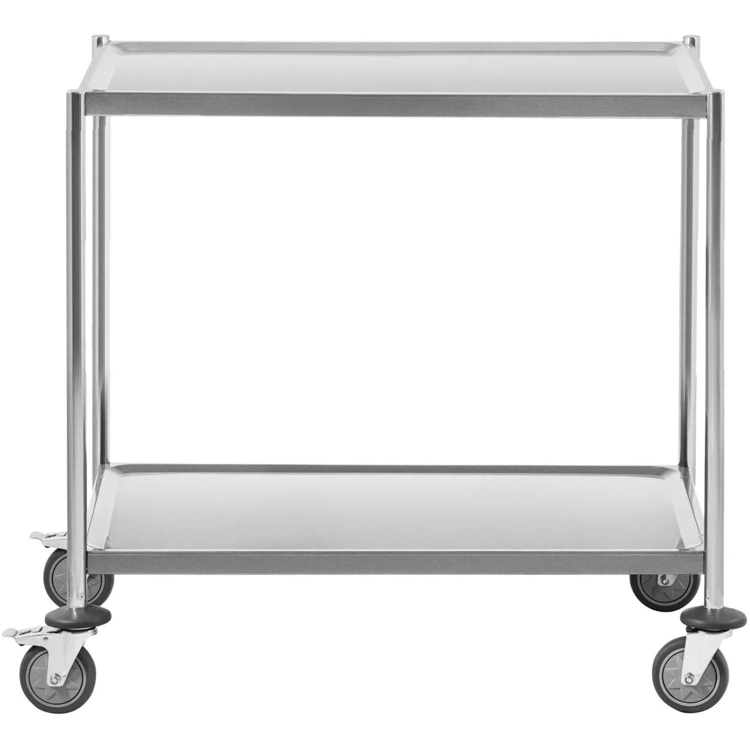 Commercial Serving/Service/Clearing Trolley Stainless steel 2 tier 805x460x900mm 19212