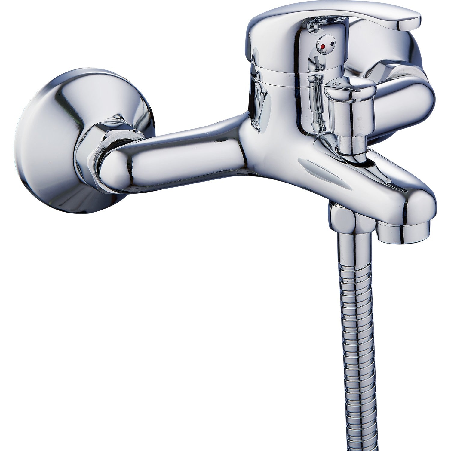 Wall Mounted Mixer Tap Single Lever Chrome 30128000