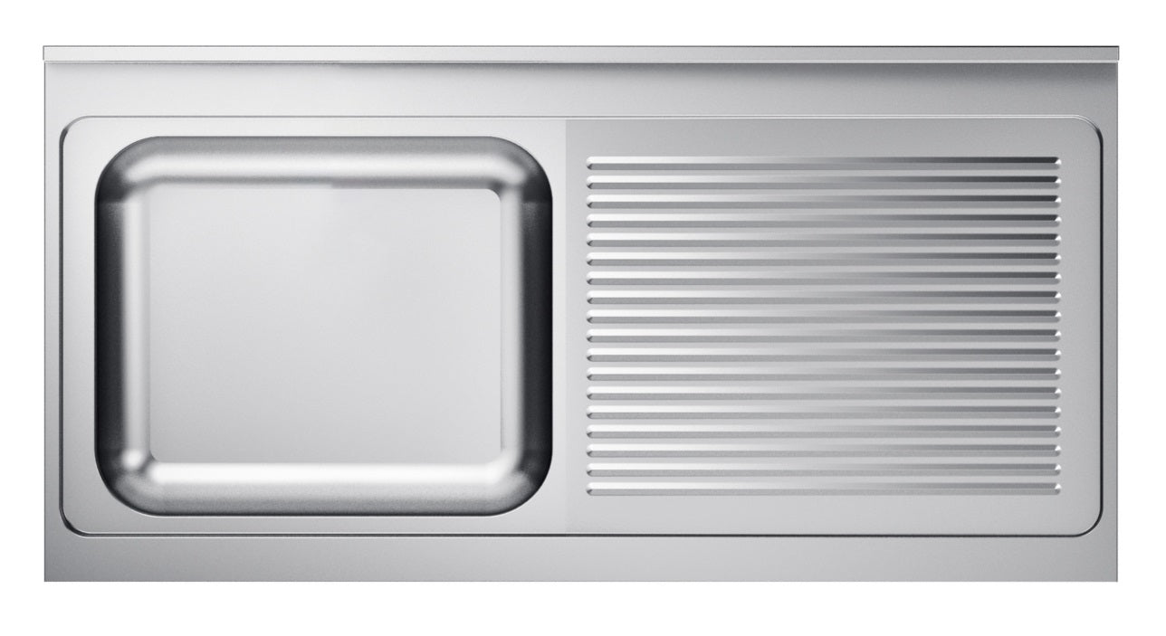 CombiSteel 700 SINK UNIT TABLETOP 1 LEFT 1400