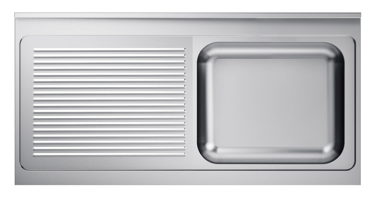 CombiSteel 700 SINK UNIT TABLETOP 1 RIGHT 1400