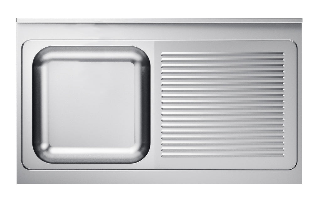 CombiSteel 600 SINK UNIT TABLETOP 1 LEFT 1200