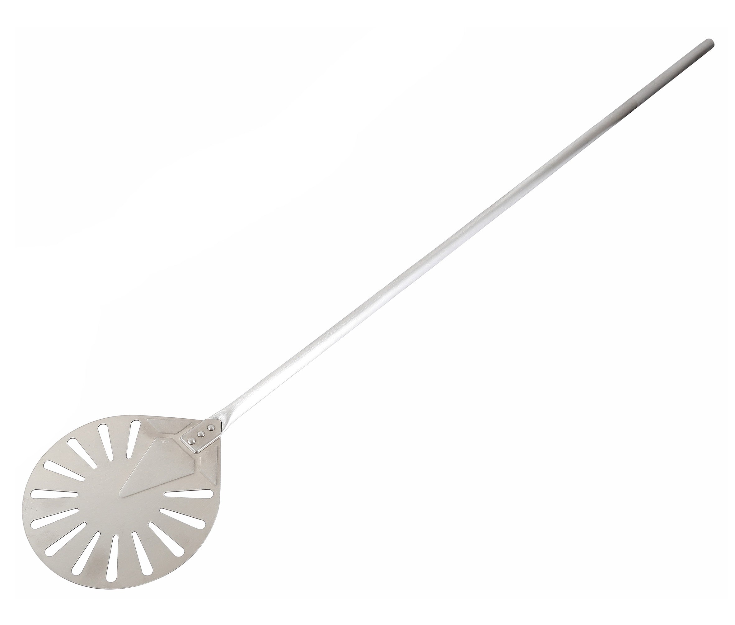 CombiSteel SS PIZZA SHOVEL ROUND PERFORATED 23-120 – commercial catering equipment