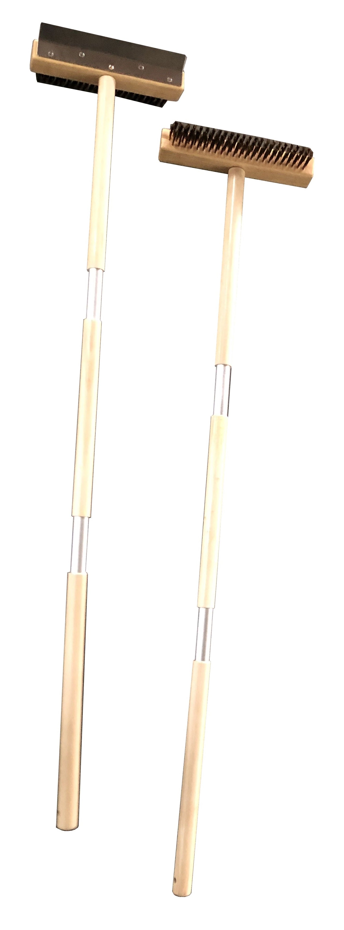 CombiSteel PIZZA OVEN BRUSH WITH SCRAPER AND WOODEN HANDLE 25-120 – commercial catering equipment