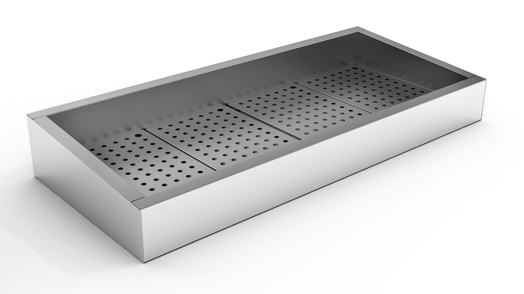 CombiSteel CRUSHED ICE BIN INCLINE 4/1 GN AISI 304  DRAIN ON THE OPERATING SIDE