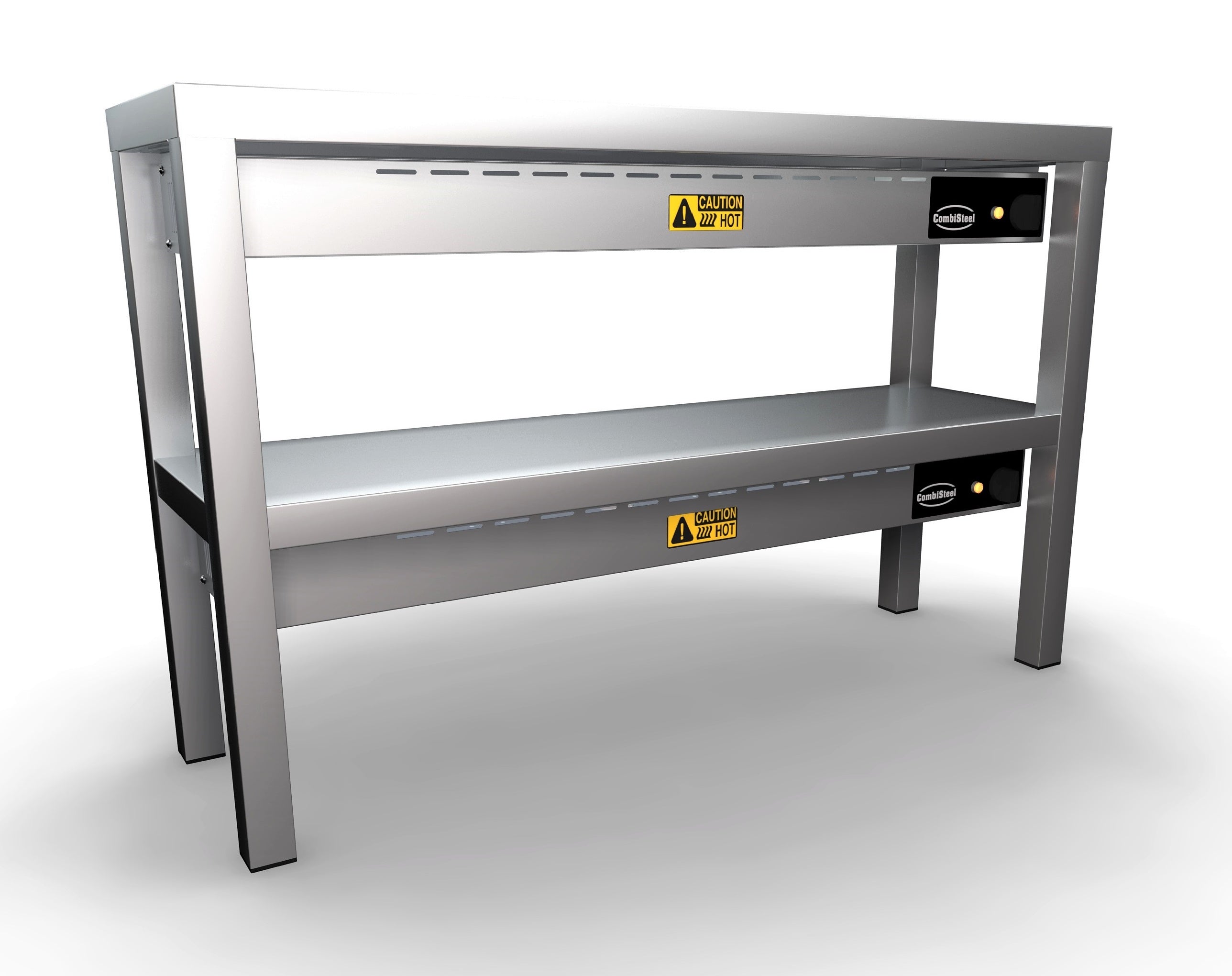 CombiSteel OVERSHELF CERAMIC HEATED 2 LEVELS 1000  6 HEATERS OF 250W