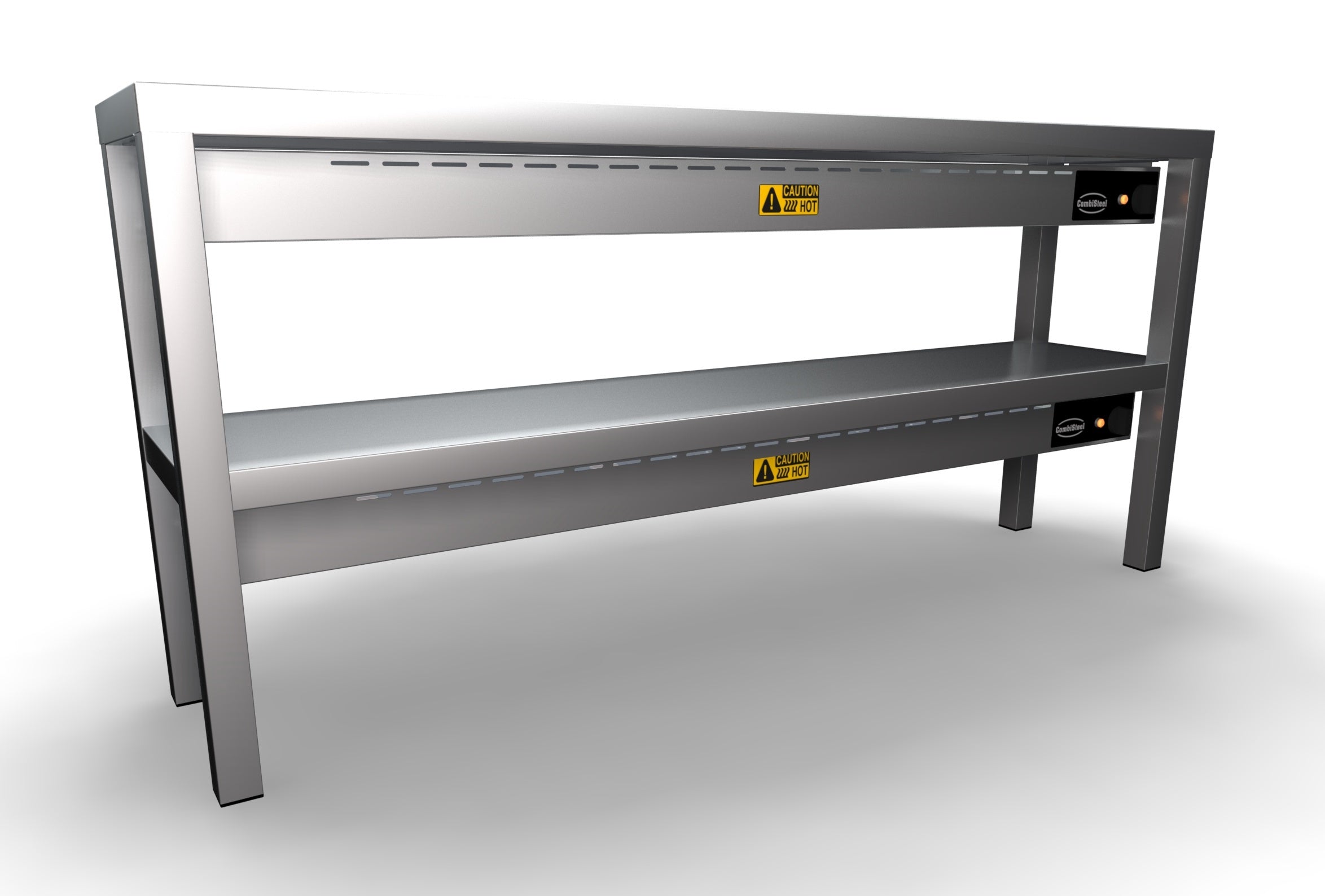 CombiSteel OVERSHELF CERAMIC HEATED 2 LEVELS 1400  8 HEATERS OF 250W