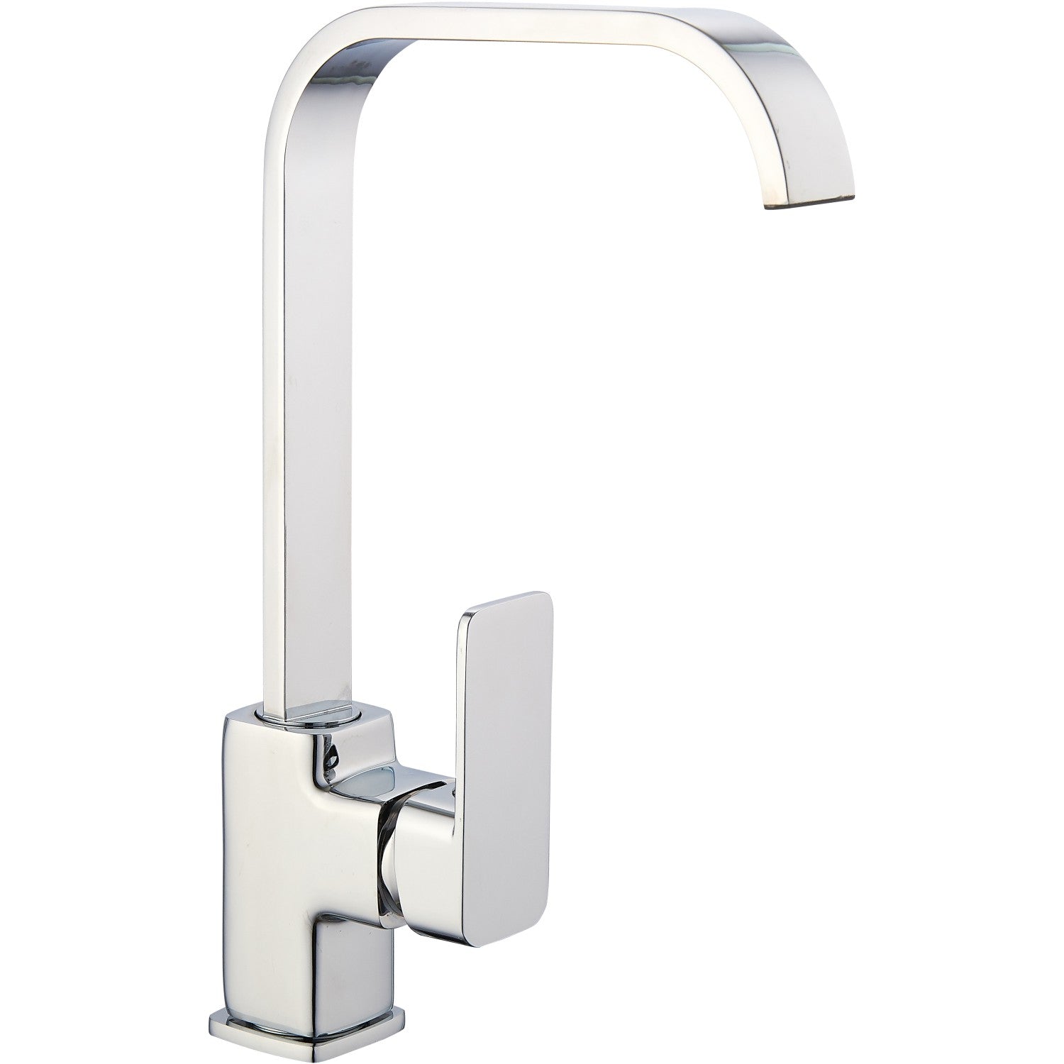 Basin Mixer Tap with Stainless Steel Spout Single Lever Chrome 70248001