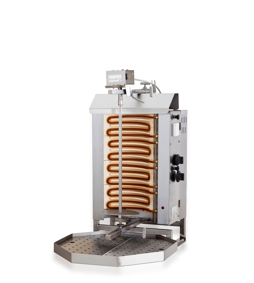 CombiSteel GYROS GRILL ELECTRIC MOTOR ON TOP 4 HEATING ZONES – commercial catering equipment