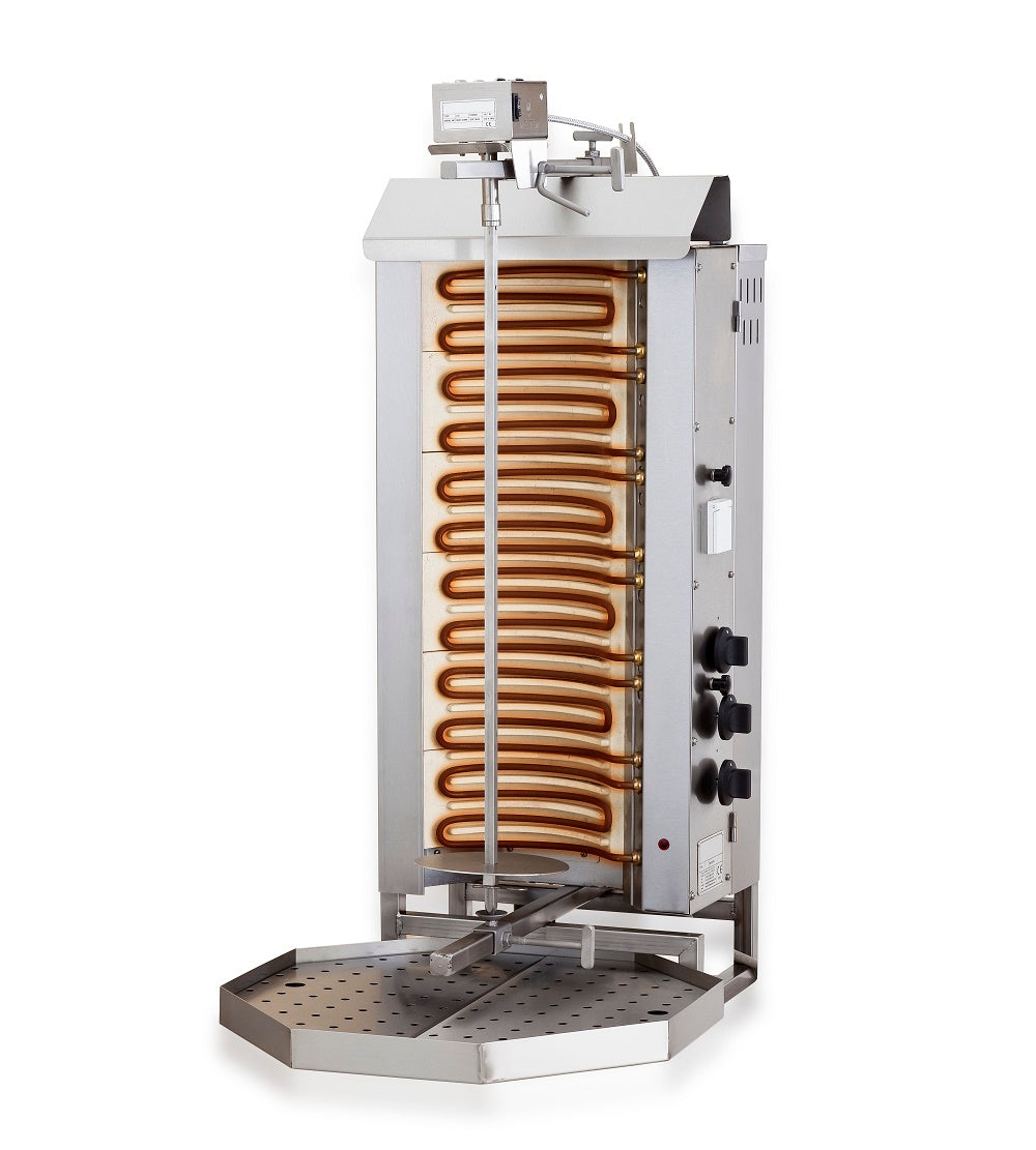 CombiSteel GYROS GRILL ELECTRIC MOTOR ON TOP 6 HEATING ZONES – commercial catering equipment