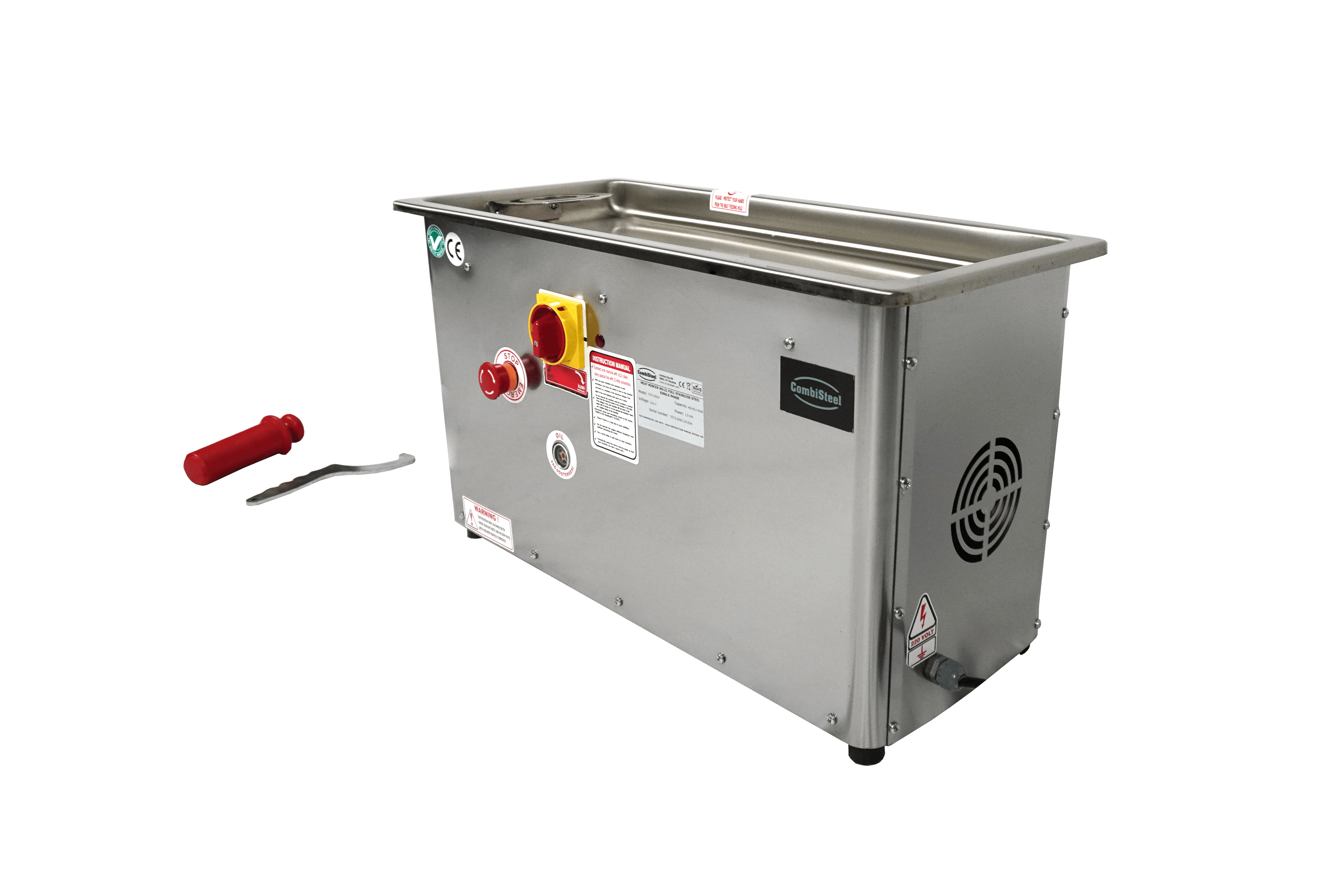 CombiSteel MEATGRINDER 22 - 450KG/H 230V - WITH FIXED HEAD