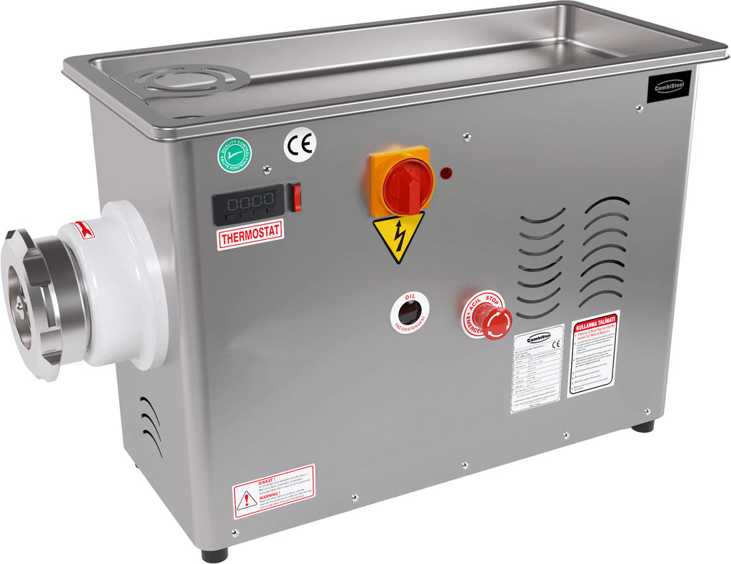 CombiSteel MEATGRINDER 22 - 450KG/H 230V - WITH FIXED COOLED HEAD