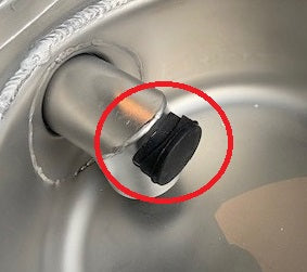 CombiSteel RUBBER DRAIN COVER CAP FOR 7075.01XX – commercial catering equipment