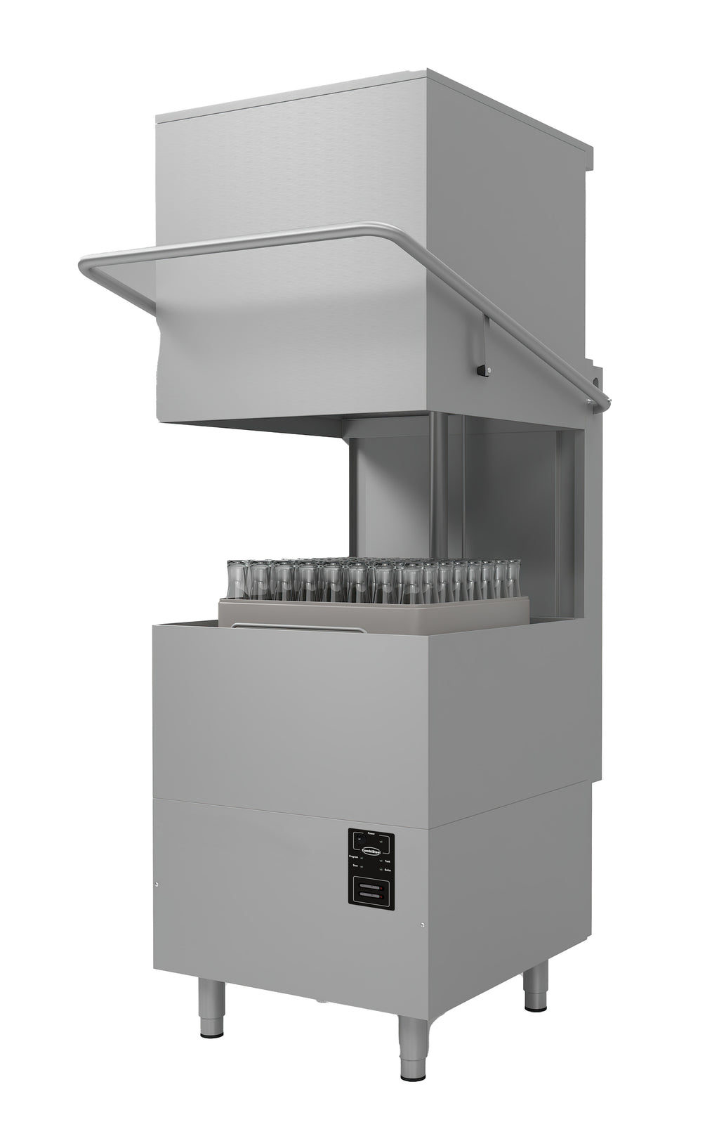 CombiSteel PASS-THROUGH DISHWASHER ENT 400 DP DDE   WITH DRAIN PUMP AND DETERGENT DISPENSER