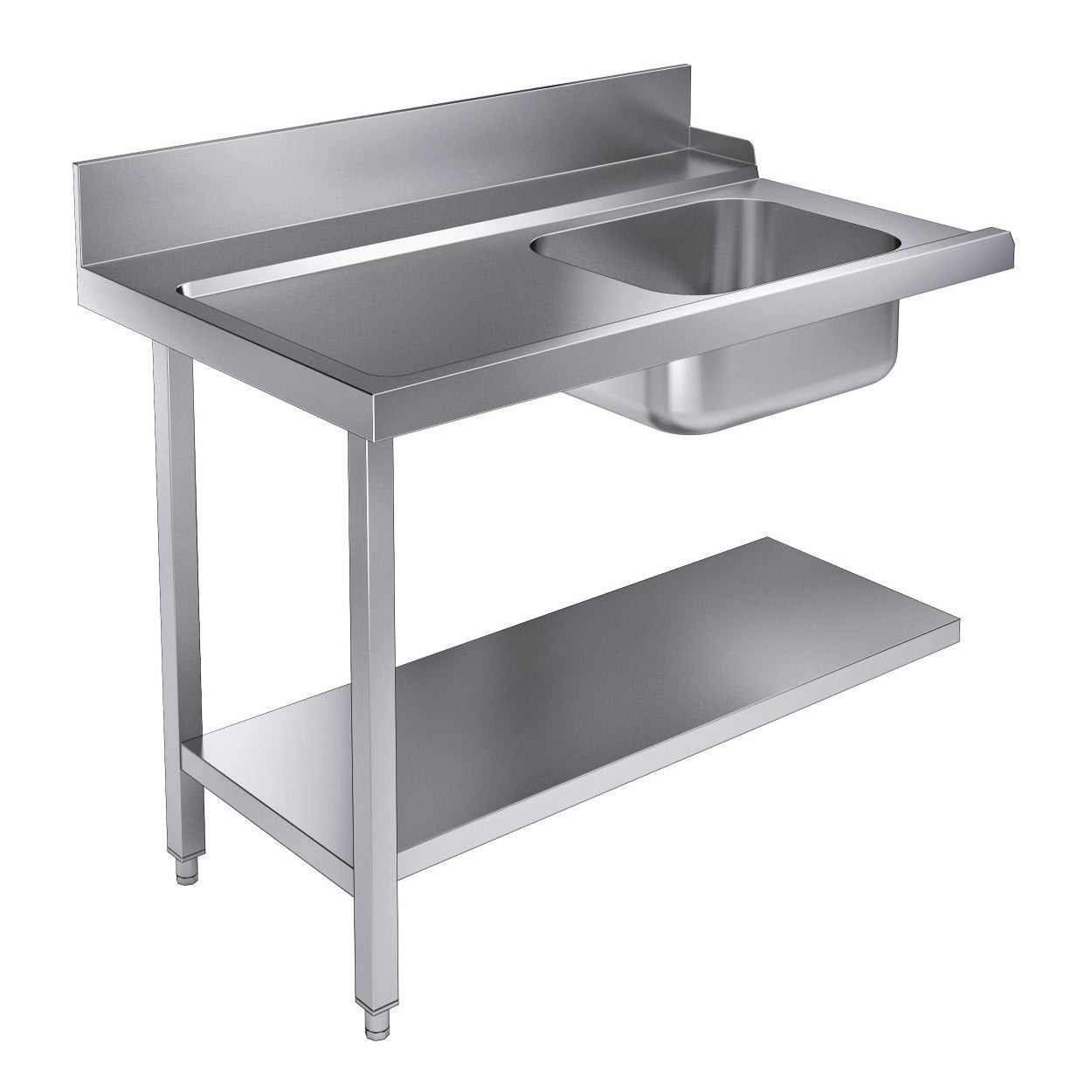 CombiSteel ENTRY TABLE BOTTOM SHELF 1200 LEFT FOR 7280.0045-0046 – commercial catering equipment