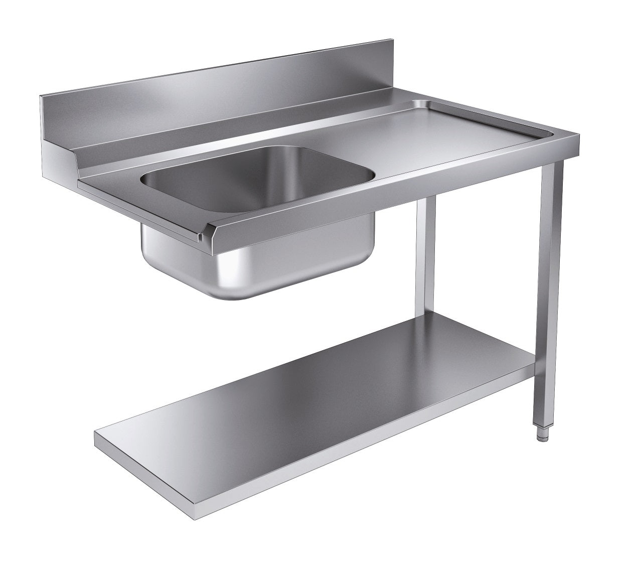 CombiSteel ENTRY TABLE BOTTOM SHELF 1200 RIGHT FOR 7280.0045-0046 – commercial catering equipment