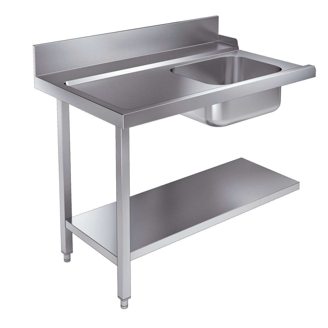 CombiSteel ENTRY TABLE BOTTOM SHELF 1200 LEFT FOR 7082.0070 - 0075 – commercial catering equipment
