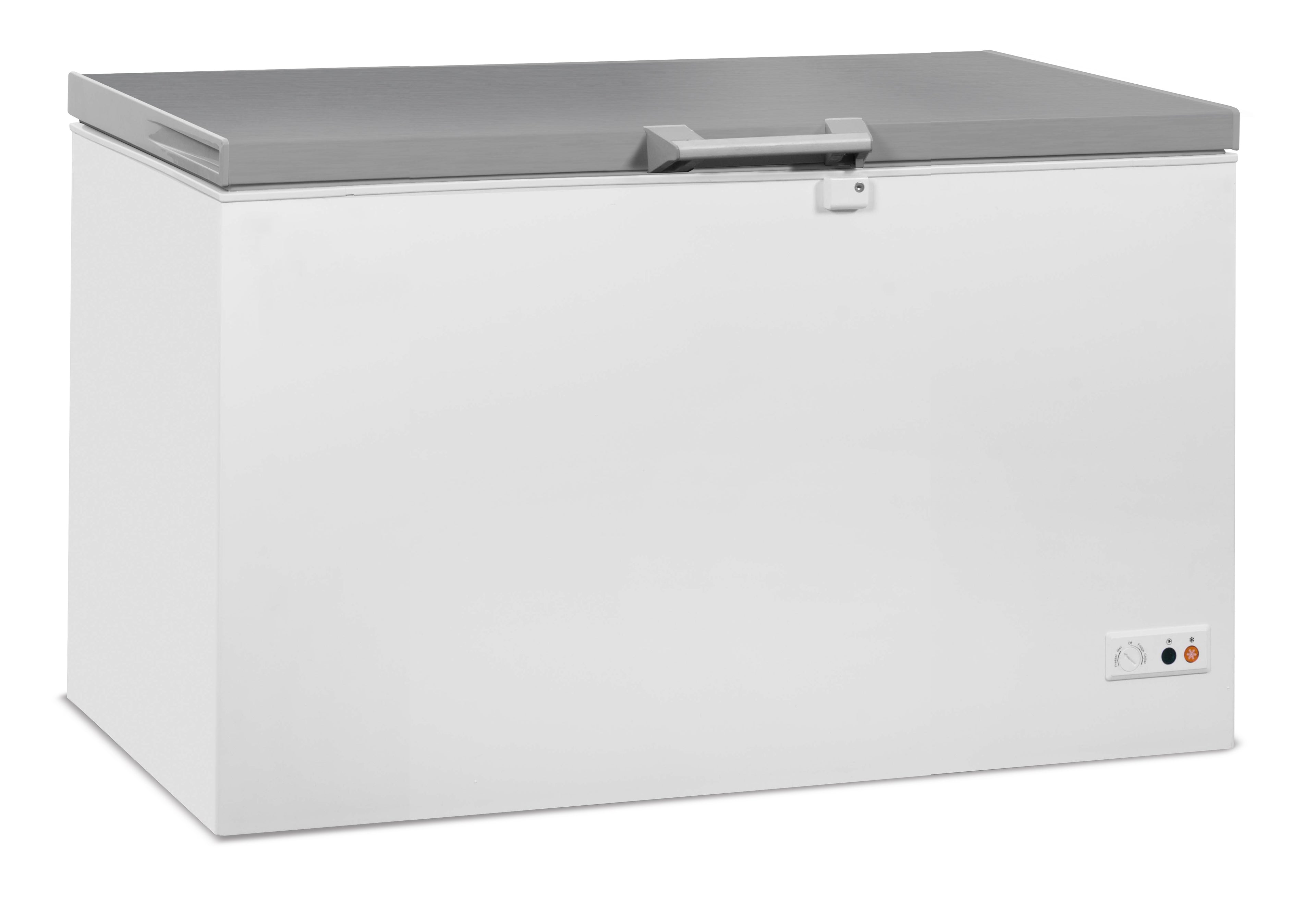 CombiSteel CHEST FREEZER SS COVER 407 L