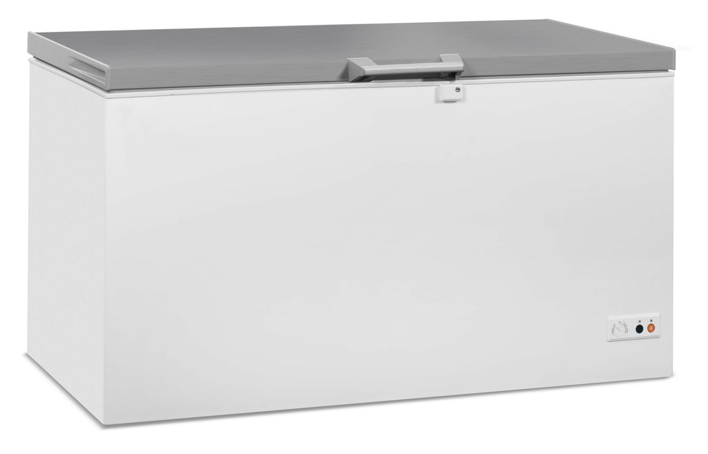 CombiSteel CHEST FREEZER SS COVER 469 L