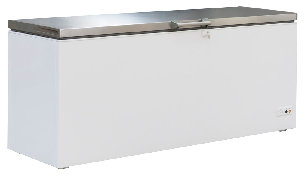 CombiSteel CHEST FREEZER SS COVER 635 L