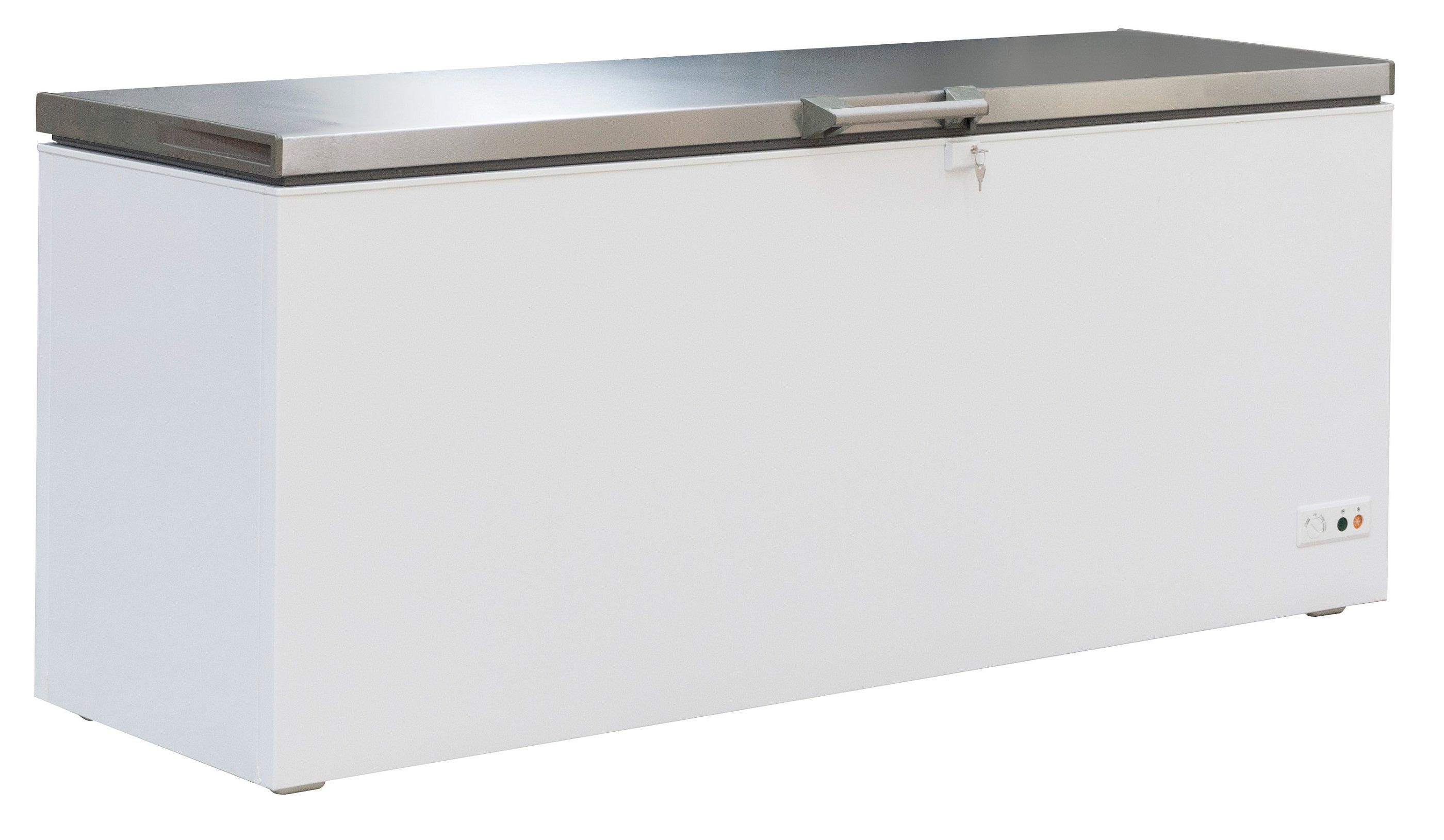 CombiSteel CHEST FREEZER SS COVER 635 L