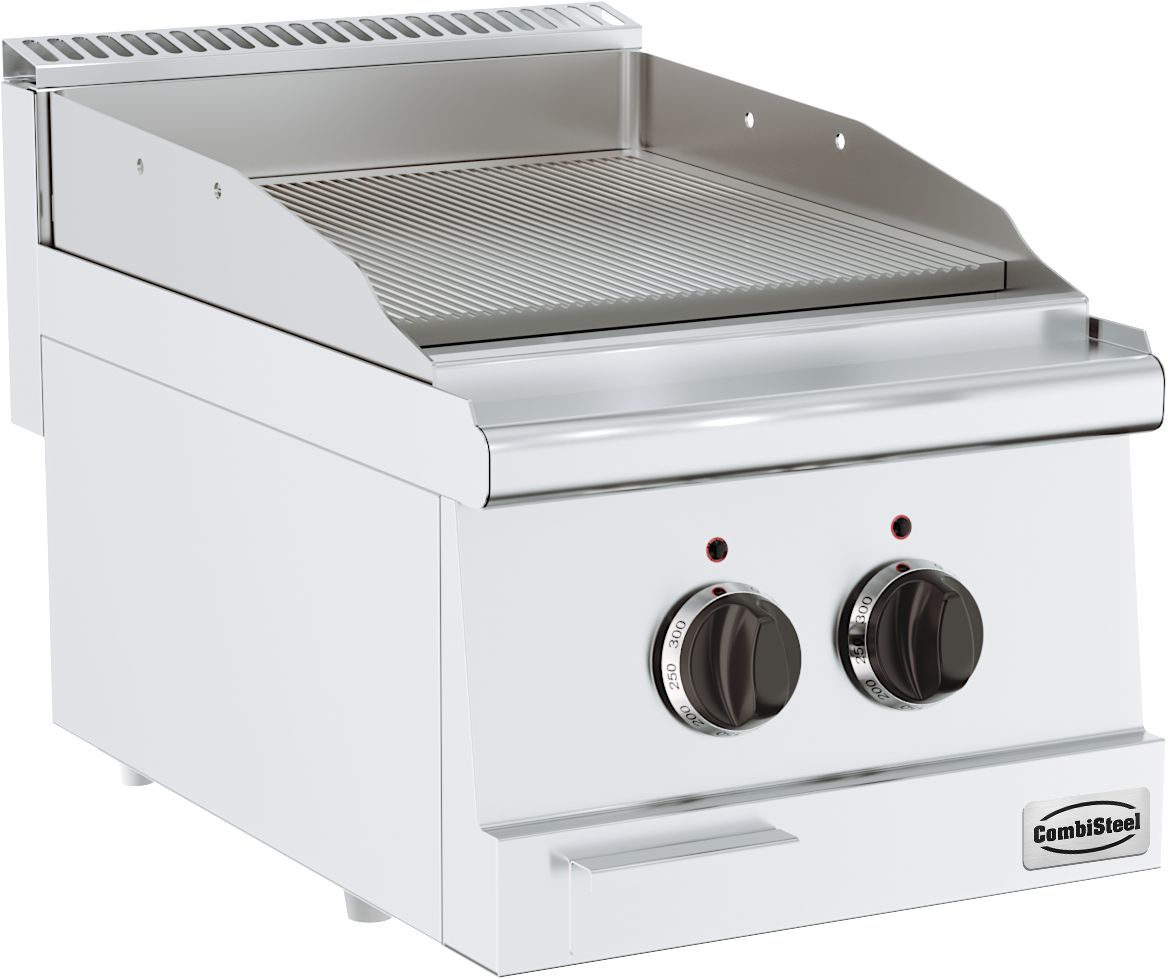 CombiSteel BASE 600 Electric. FRY TOP GROOVED – commercial catering equipment