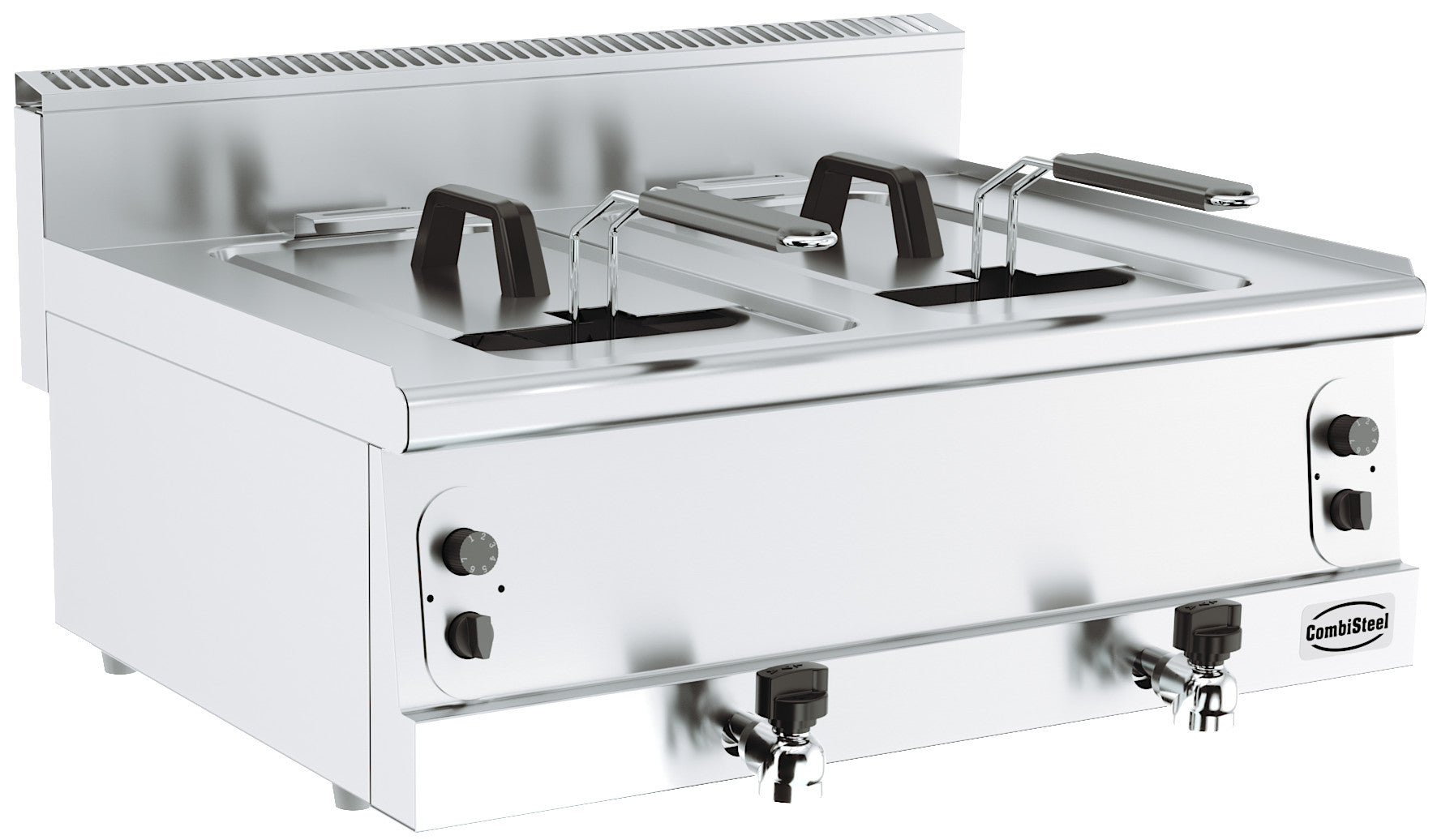 CombiSteel BASE 600 GAS FRYER 2X8L  **ATTENTION, 800MM WIDTH** – commercial catering equipment