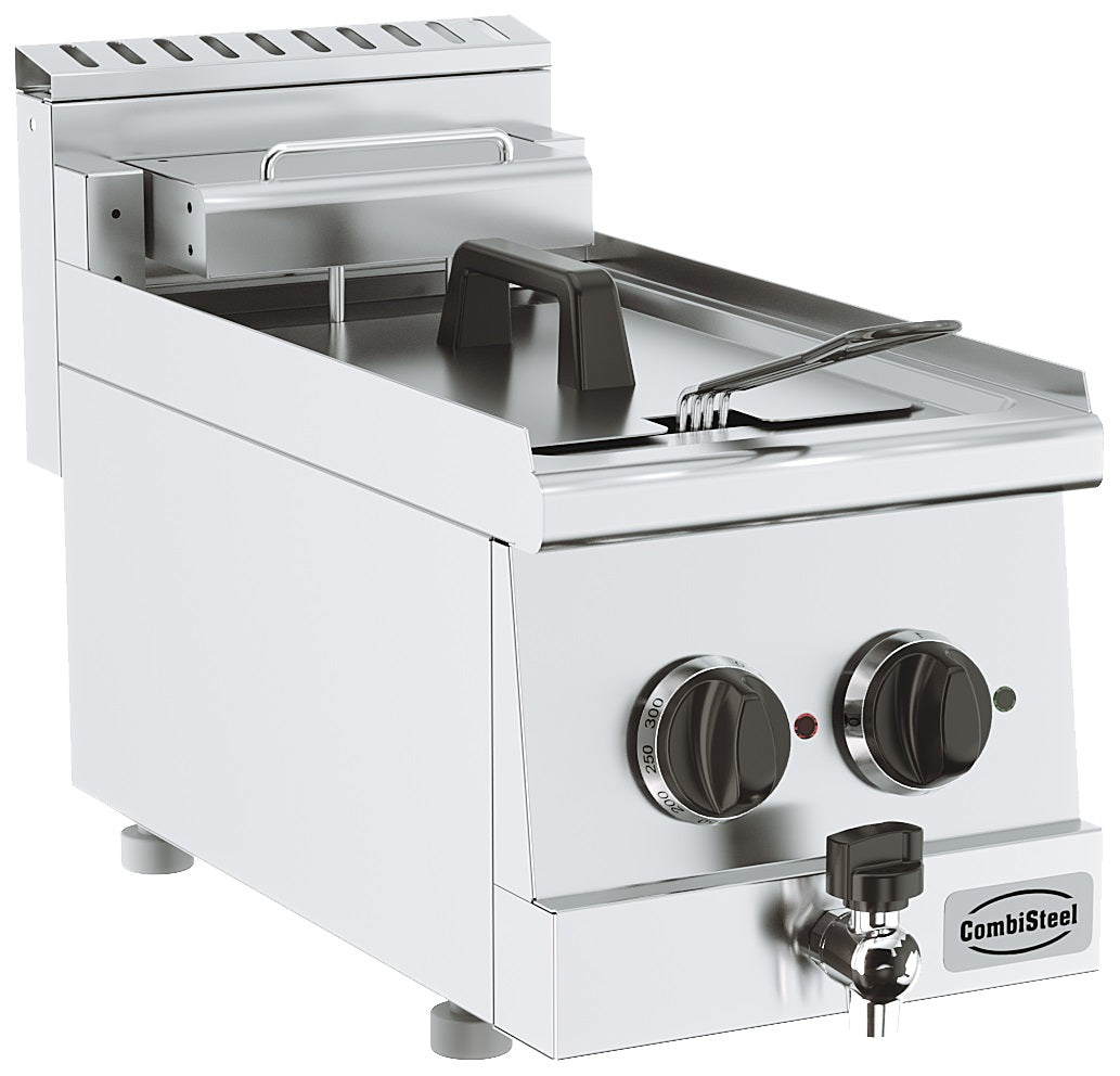 CombiSteel BASE 600 ELECTRIC FRYER 1X10L 230V  **WIDTH 300MM** – commercial catering equipment