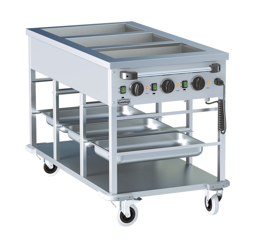 CombiSteel BAIN-MARIE TROLLEY 3/1