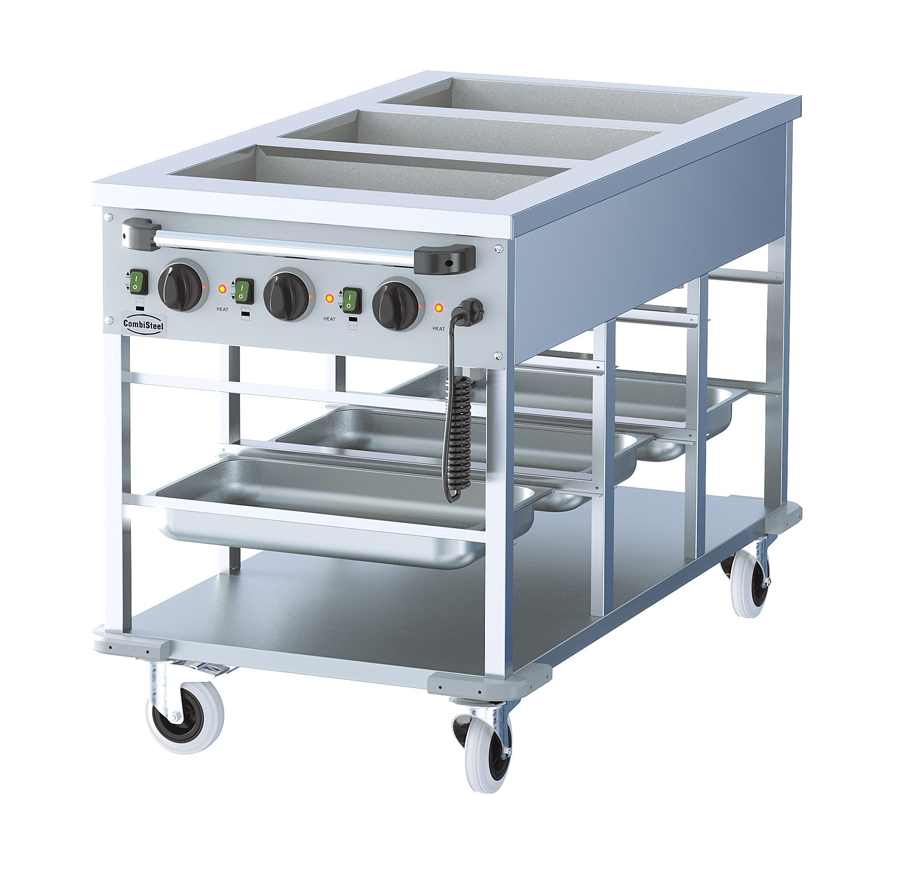 CombiSteel BAIN-MARIE TROLLEY 3/1