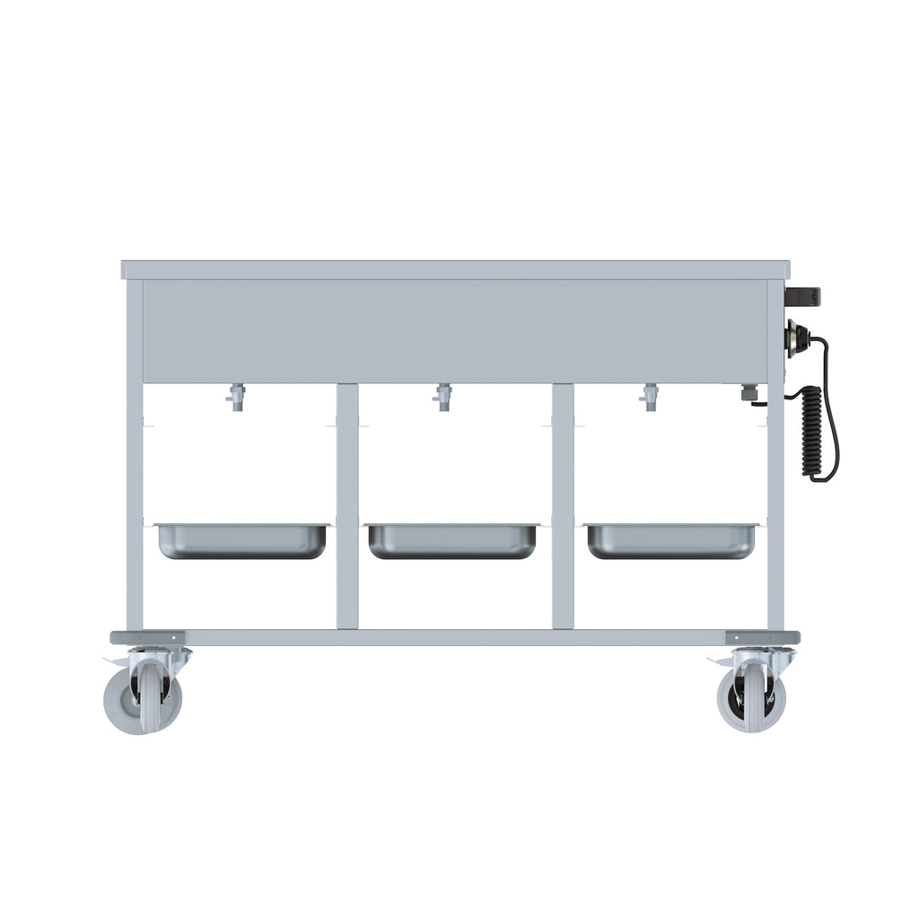 CombiSteel BAIN-MARIE TROLLEY 3/1