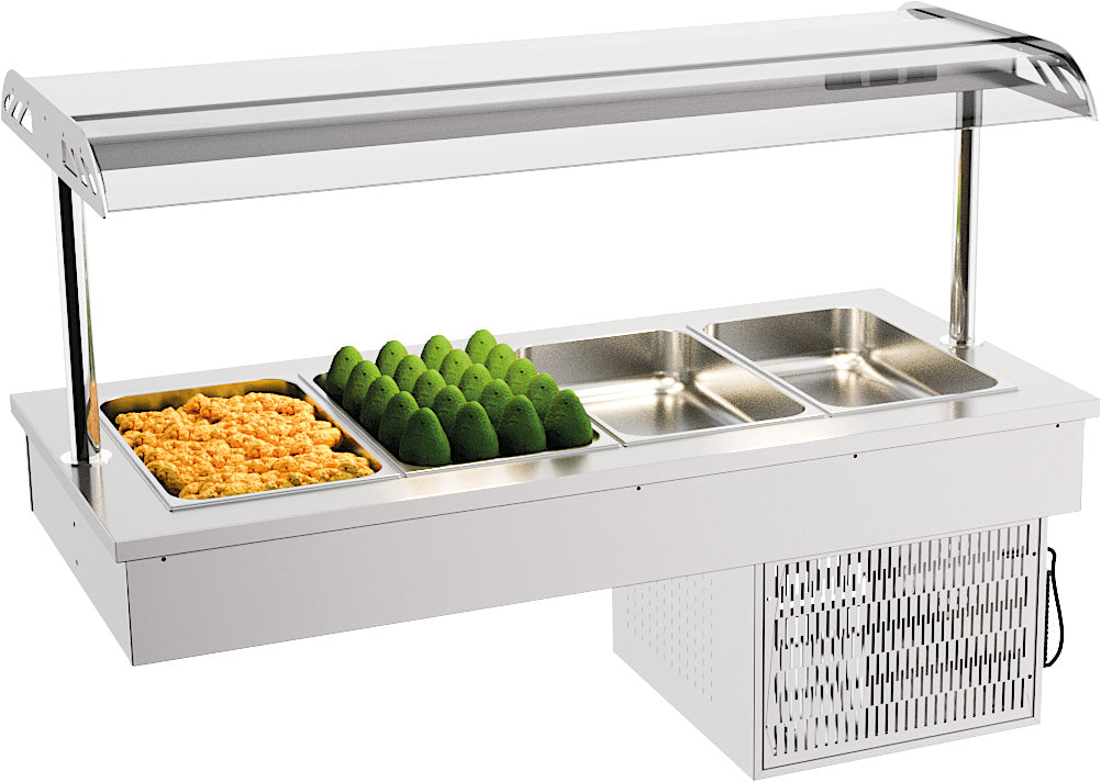 CombiSteel DROP-IN REFRIGERATED UNIT 4/1 – commercial catering equipment