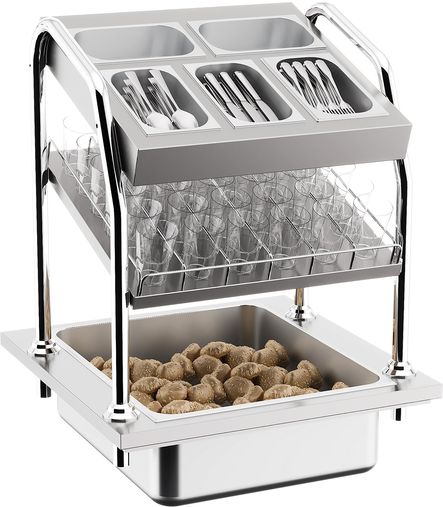 CombiSteel DROP-IN CUTLERY UNIT – commercial catering equipment