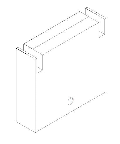 CombiSteel KIT TO CONVERT STRADDLE-TYPE UNIT TO WALL-MOUNTED UNIT 250-100 FOR 7265.0005-0010-0070-1000-1005-1010-1050-1055 – commercial catering equipment