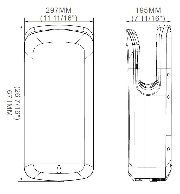 CombiSteel HAND DRYER HD-91