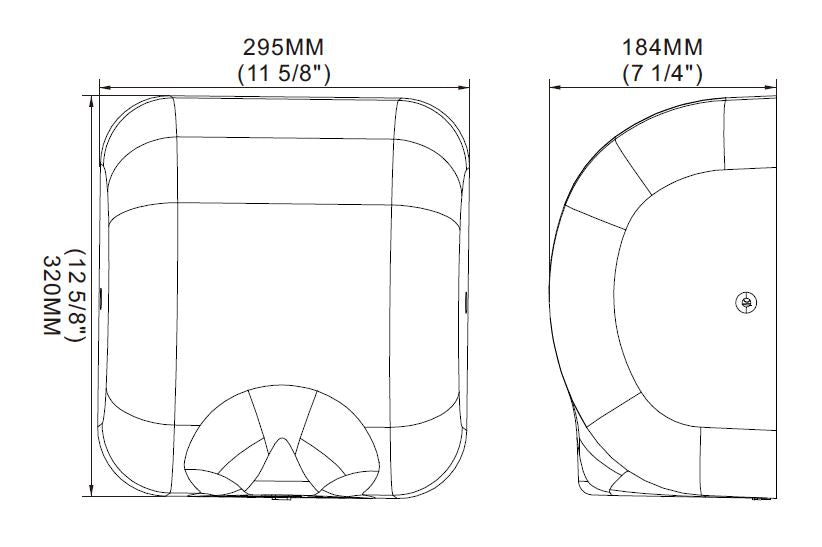 CombiSteel HAND DRYER HD-00
