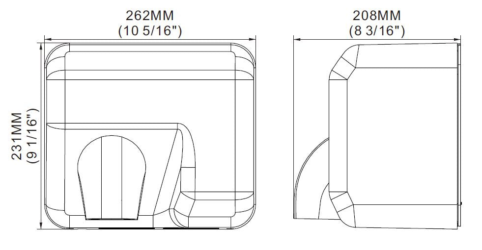 CombiSteel HAND DRYER HD-05