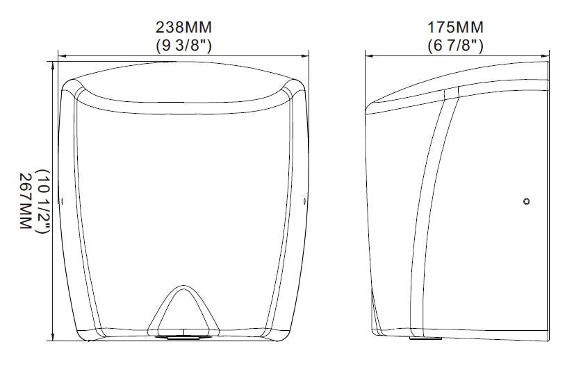 CombiSteel HAND DRYER HD-15