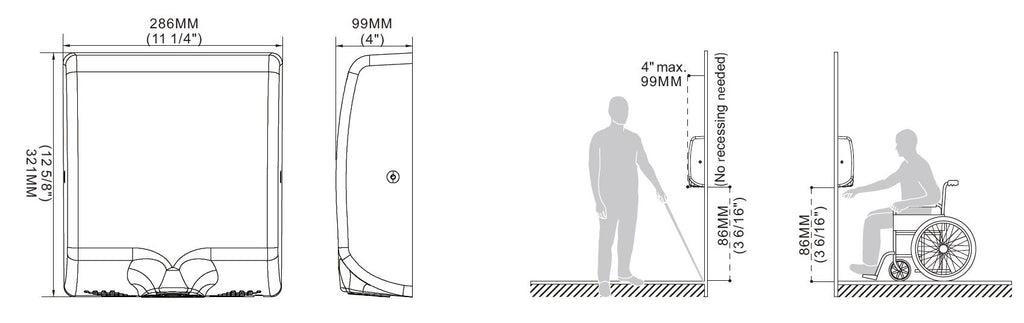 CombiSteel HAND DRYER HD-30