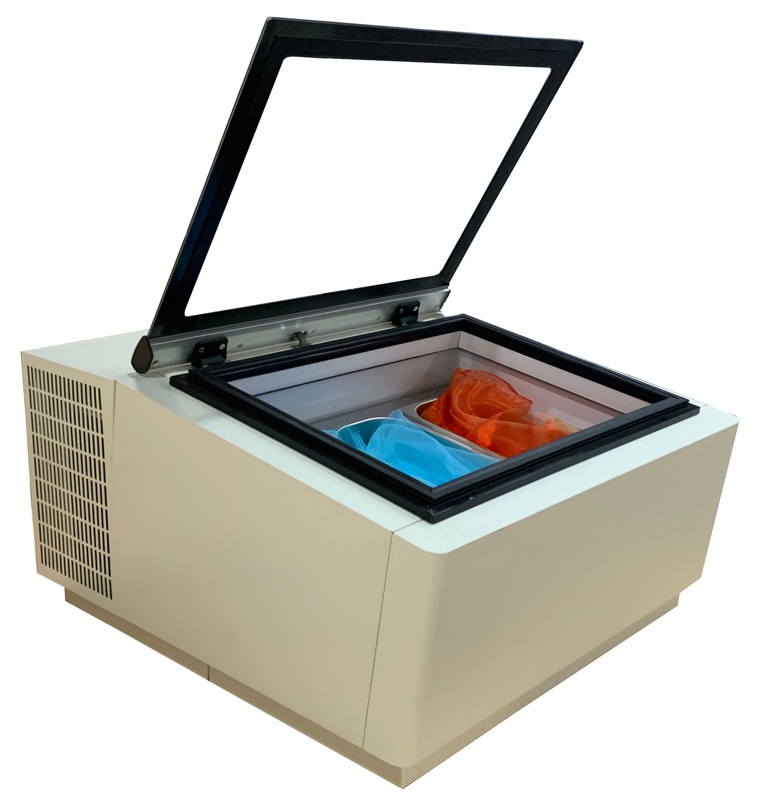 CombiSteel COUNTERTOP MODEL ICE CREAM DISPLAY WHITE  OPENS ON THE CUSTOMER SIDE