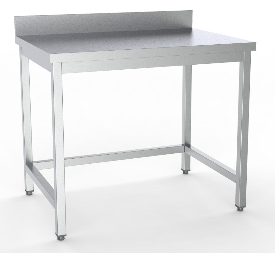 CombiSteel 700 WORKTABLE OPEN FRAME UPSTAND FLAT PACKED 1200 – commercial catering equipment