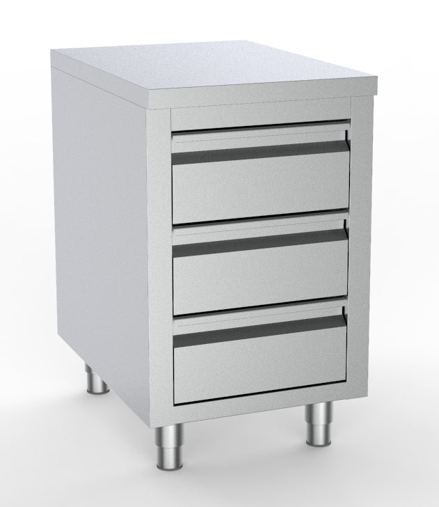 CombiSteel 700 WORKTABLE WITH 3 DRAWERS 500 – commercial catering equipment
