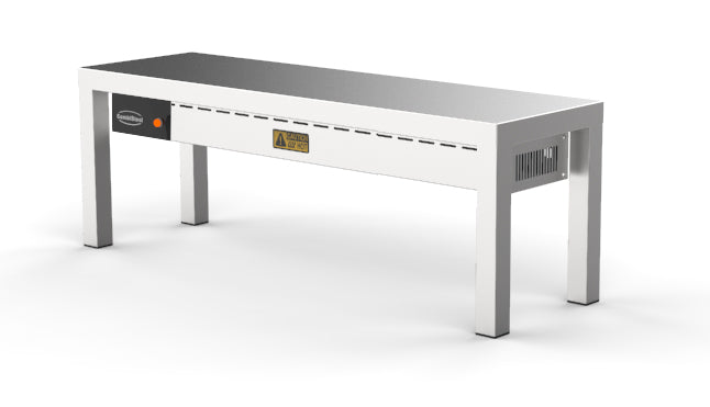 CombiSteel OVERSHELF CERAMIC HEATED 1 LEVEL 1400  4 HEATERS OF 250W – commercial catering equipment