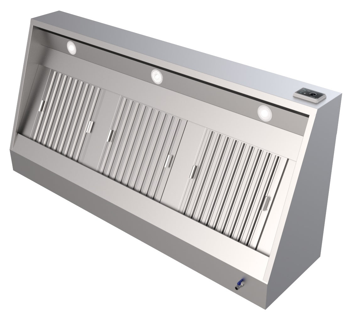 CombiSteel 1100 WALL-MOUNTED HOOD COMPLETE 2400