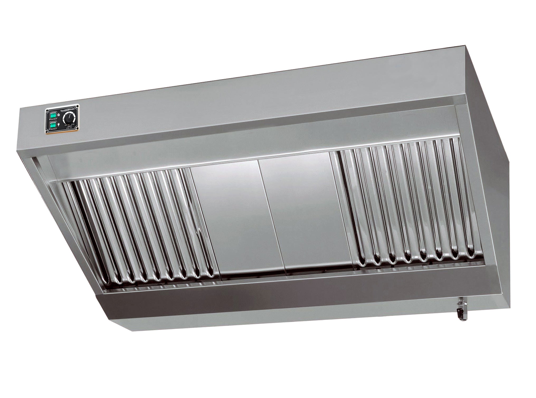 CombiSteel WALL-MOUNTED HOOD COMPLETE 2400 – commercial catering equipment