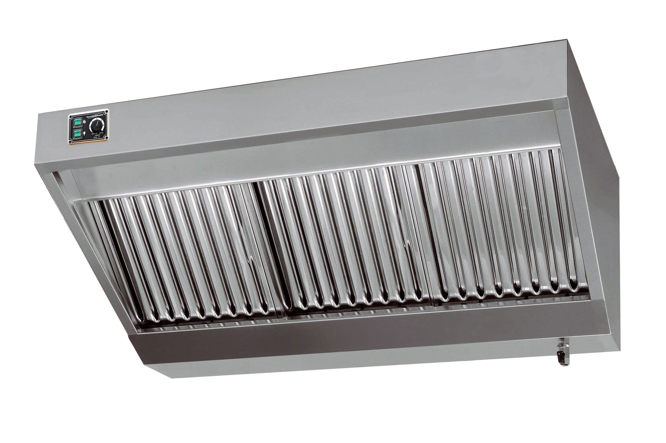 CombiSteel WALL-MOUNTED HOOD COMPLETE 1600 – commercial catering equipment