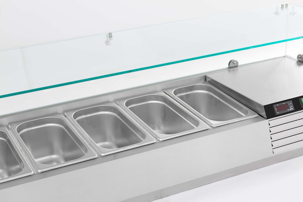 CombiSteel REFRIGERATED COUNTER TOP 1/4 GN x 5